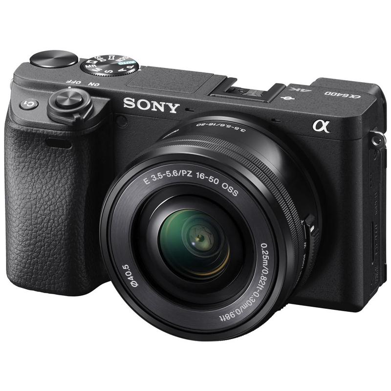 Máy ảnh Sony A6400 Kit 16-50mm (Hàng Chính hãng) - Tặng thẻ 32Gb, Túi máy