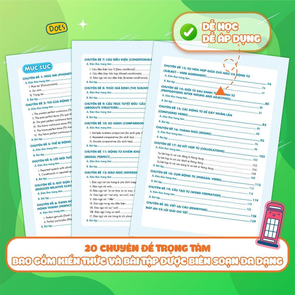 Sách - Giải Thích Chuyên Đề Thi Vào 10 Chuyên Tiếng Anh - Megabook