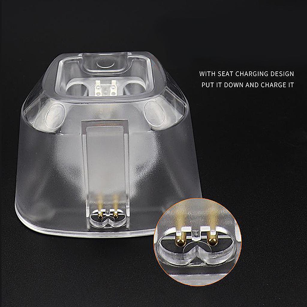 Electric Hair Clipper Charging Dock Fits for Wahl 8591 8148 4804 81919 Accessory, with charging seat design, put down and charge it.