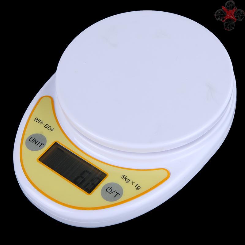 Cân Thực Phẩm Điện Tử 5kg / 1g Màn Hình Lcd