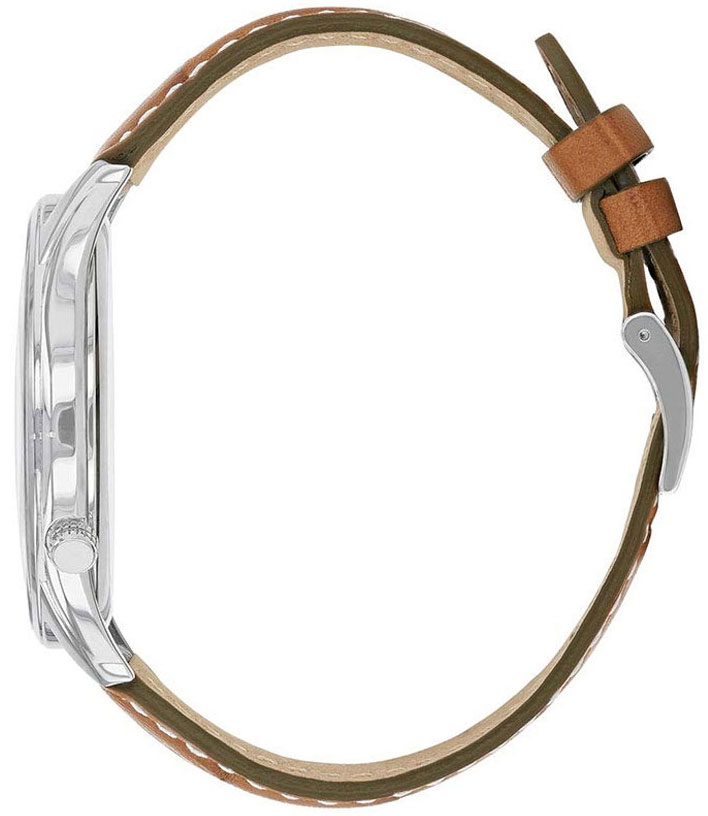 Đồng Hồ Nam Citizen Dây Da AO3030-16H - Mặt Xám