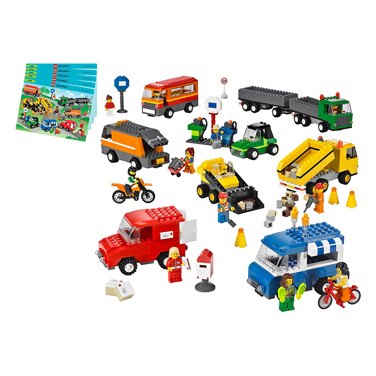 Đồ Chơi LEGO EDUCATION Chủ Đề Giao Thông - Phương Tiện Giao Thông 9333