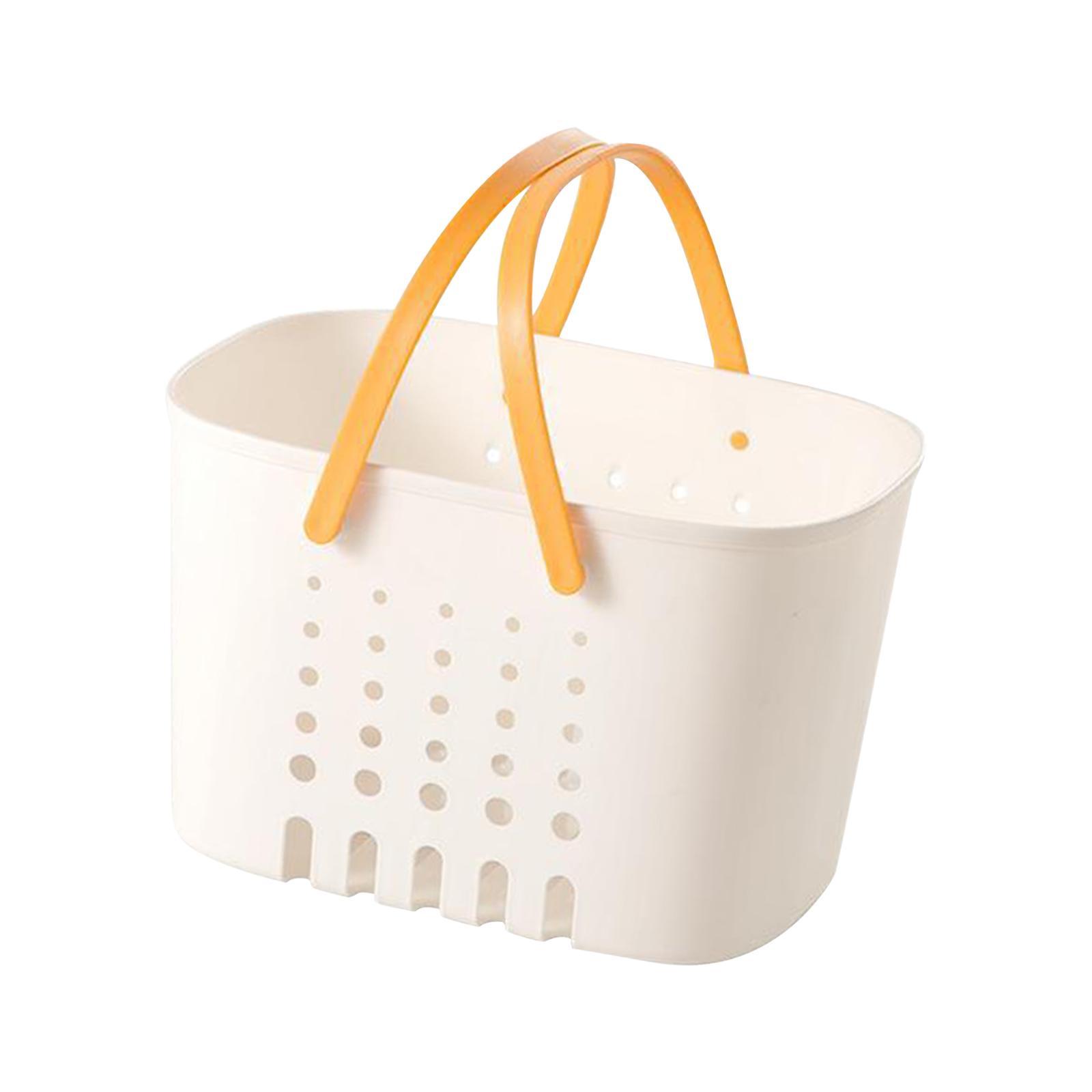 Shower Caddy tote organizer Durable Quick Drain Organizer with Handle for Kitchen