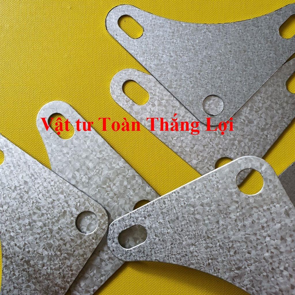 Combo Bát tam giác bắt kệ sắt V lỗ đa năng