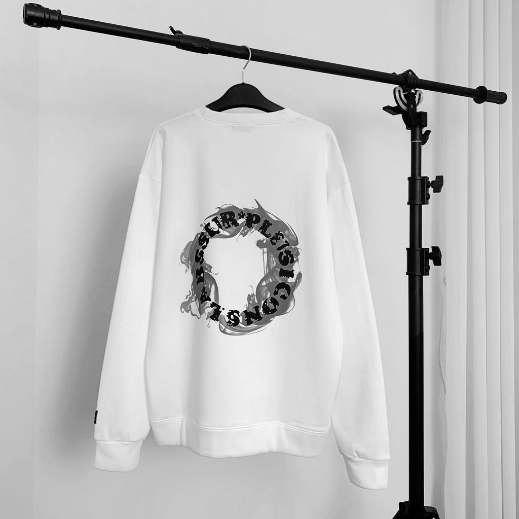Áo Sweater Oversize Alusi, JACKLANE, Áo nỉ chui đầu Unisex Jack Lane