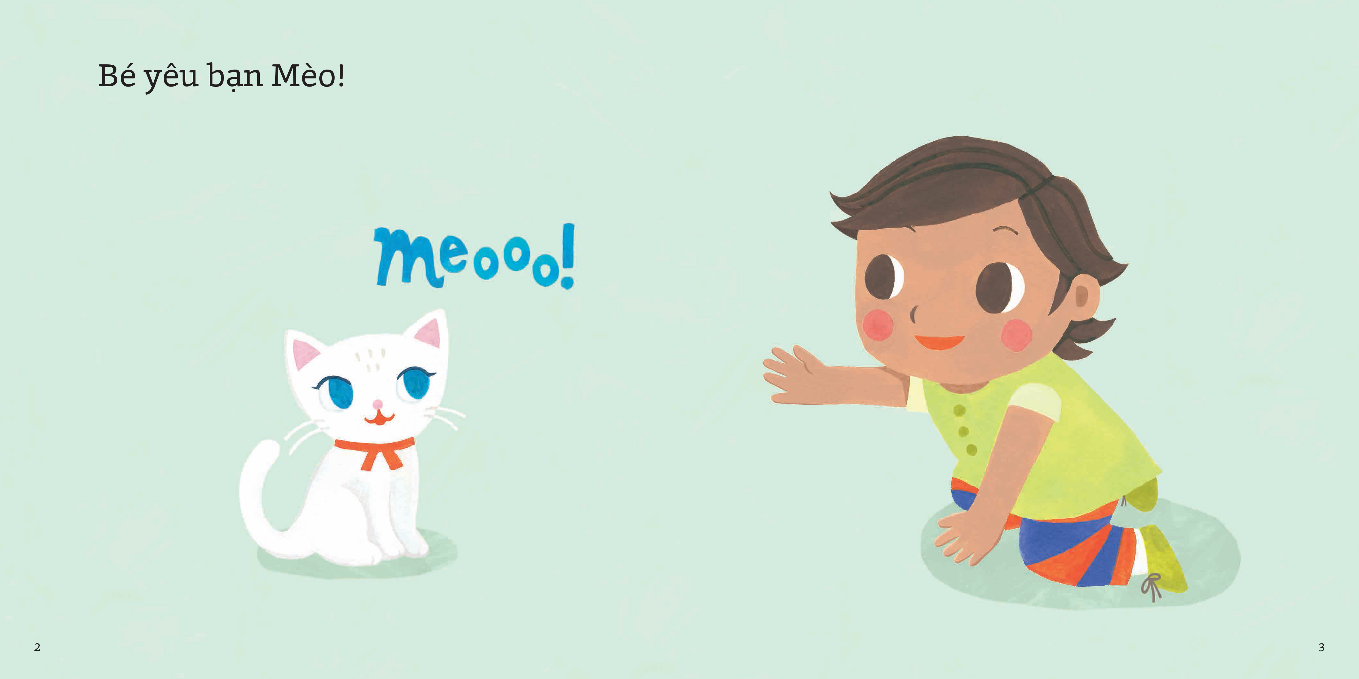 Sách tranh song ngữ Bé yêu Vật lý lượng tử