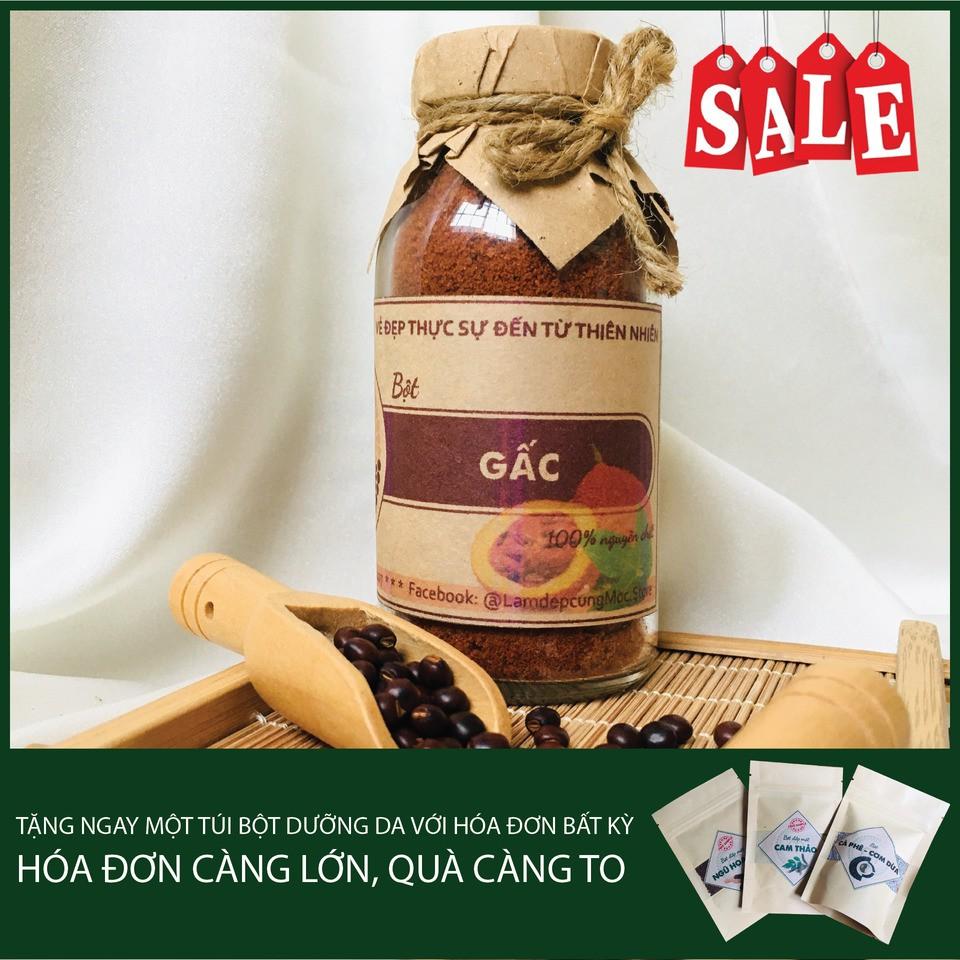 Bột đắp mặt Gấc chữa nám nguyên chất 200ml