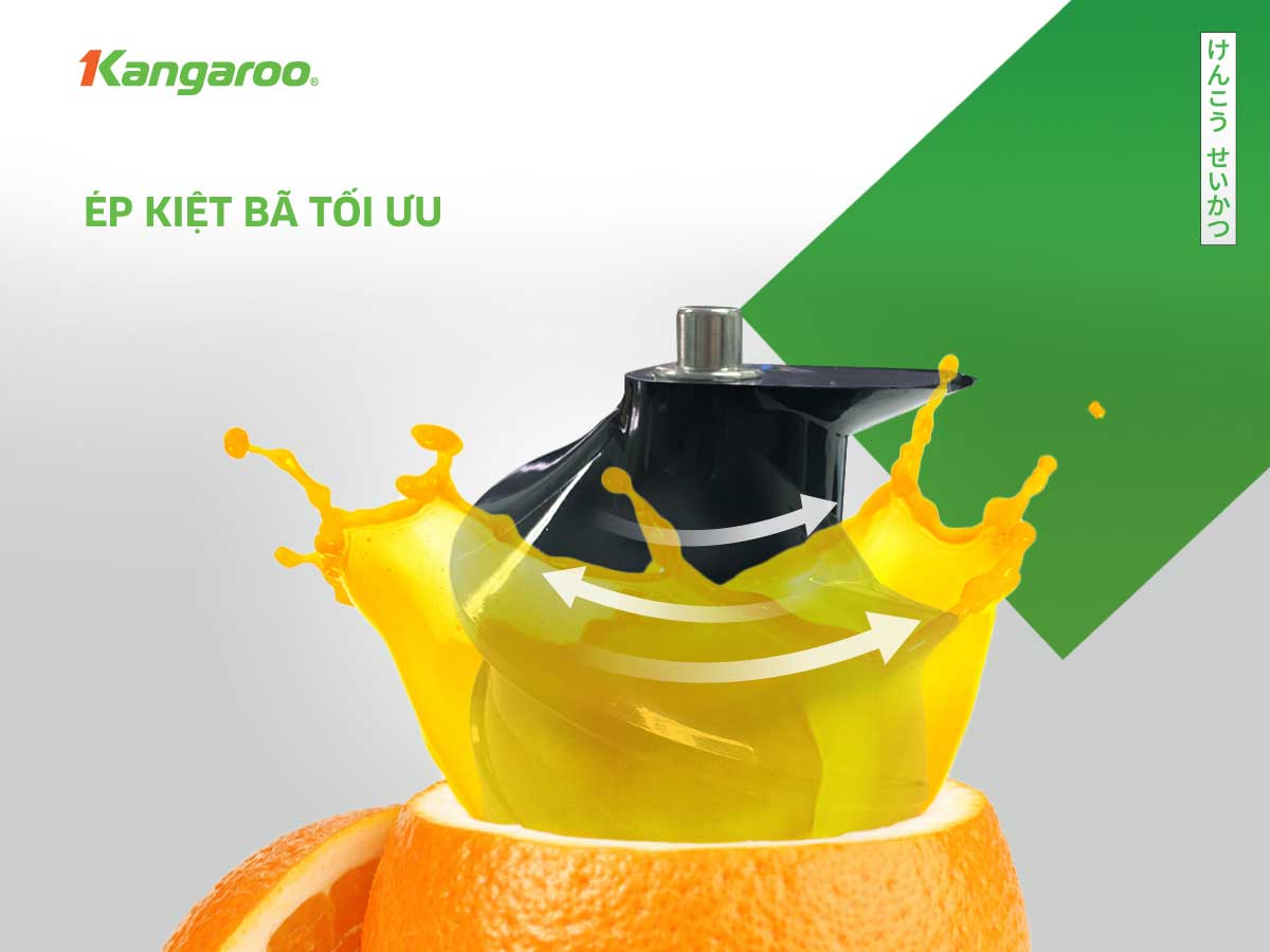 MÁY ÉP TRÁI CÂY KANGAROO KG200SJD1 Hàng Chính Hãng)