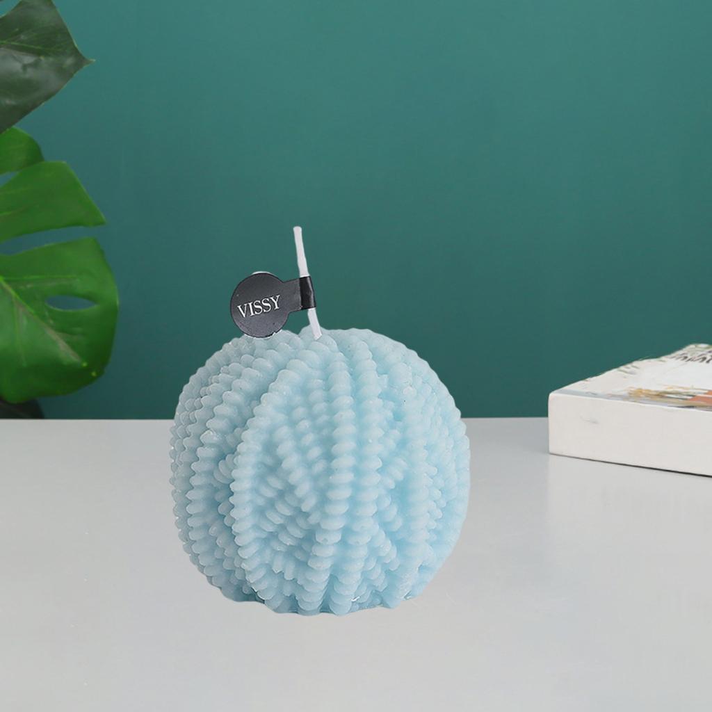 3 Pieces Ball of Yarn Candle Paraffin Handmade Home Use Relaxing Birthday
