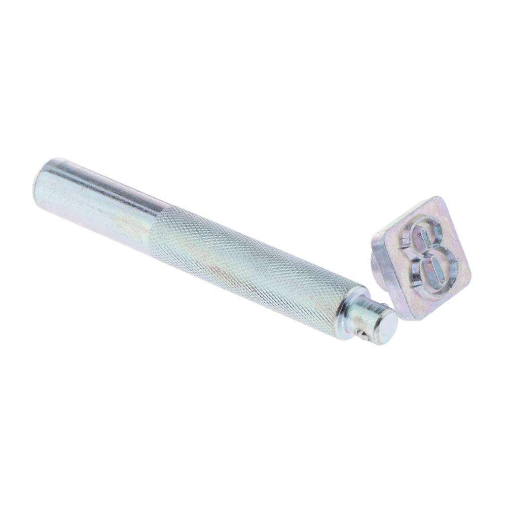 2 Sets Letter A-Z Number 0-8 Stamp Punch Set for Leather Crafts DIY Tools