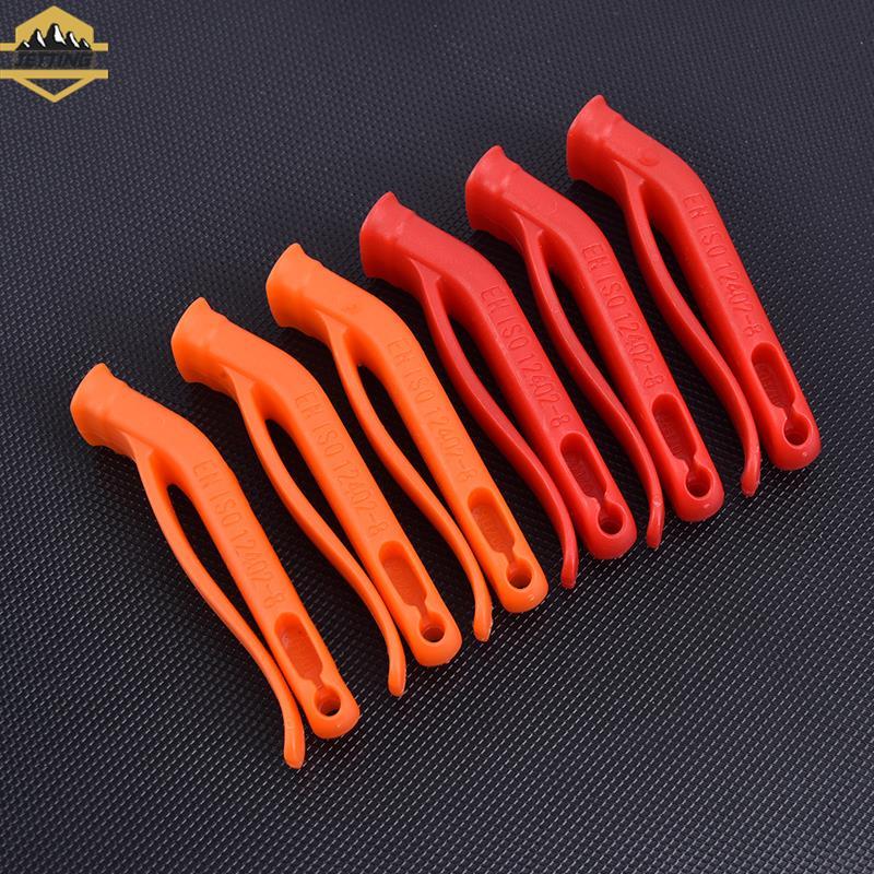 5 Cái/lốc Thuyền Kayak Lặn Biển Cứu Hộ Khẩn Cấp An Toàn Còi Thể Thao Dưới Nước Cứu Sinh Cắm Trại Chèo Thuyền Bơi Còi Mới Color: Red