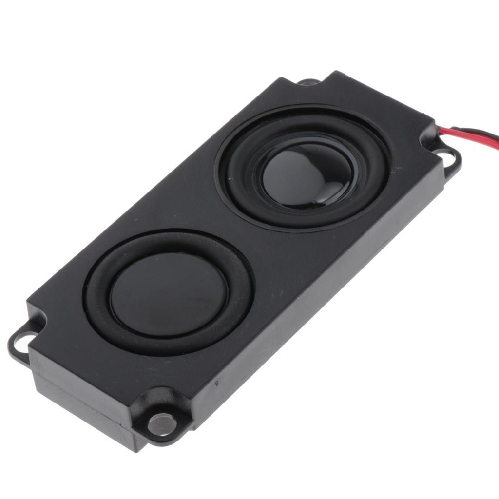 2xReplacement Loudspeaker Black Audio Horn Speaker 5W for TV LCD Monitor