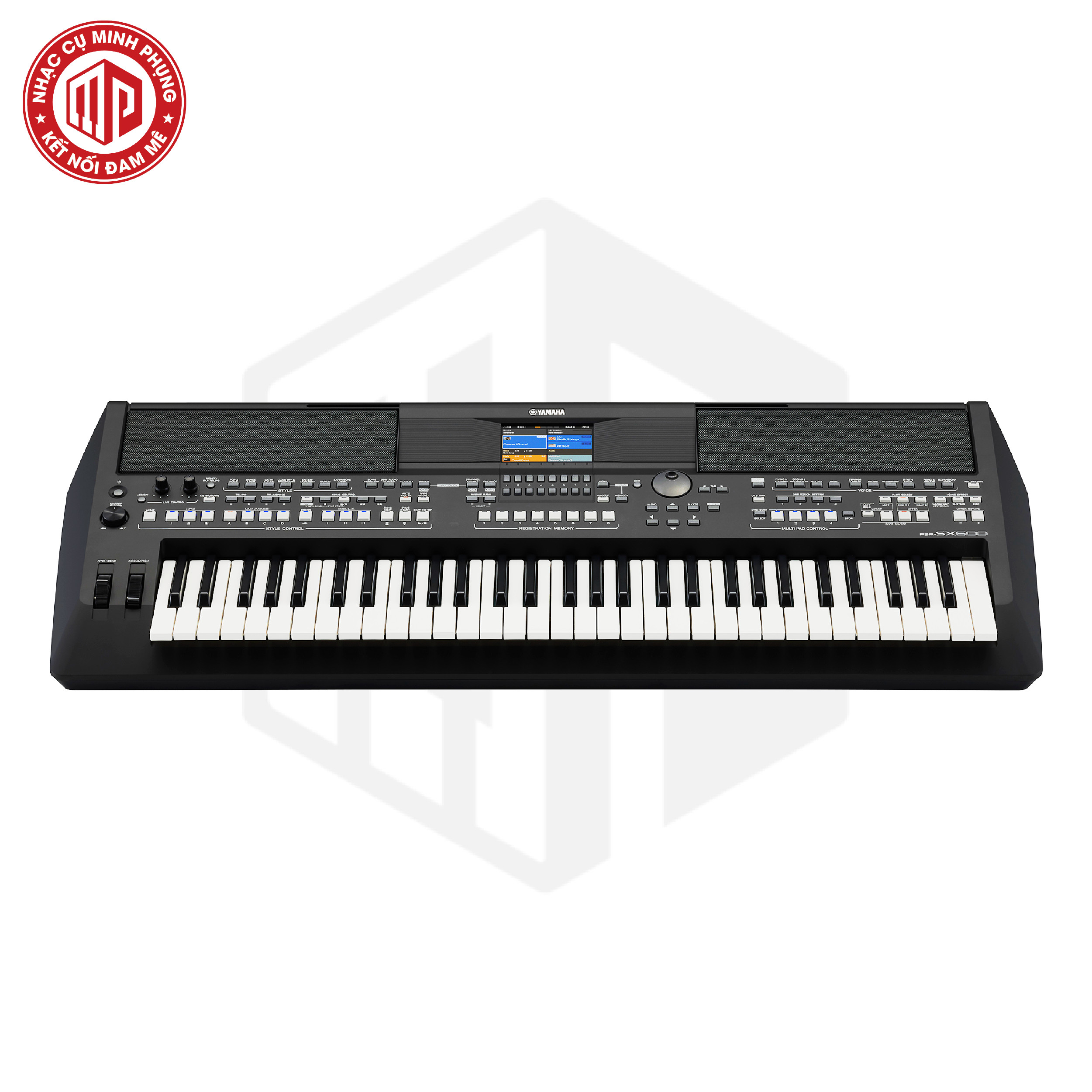 Đàn Organ điện tử chuyên nghiệp/ Arranger Keyboard/ Digital Keyboard Workstation - Yamaha PSR-SX600 (PSR SX600) - Màu đen - Hàng chính hãng