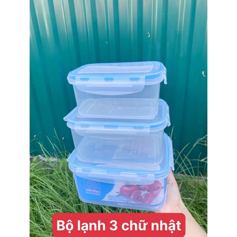 HỘP CHỮ NHẬT NHỰA ĐỰNG THỰC PHẨM CHỊU NHIỆT TỐT