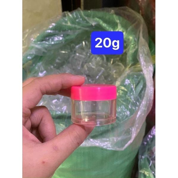 Hủ 20g-nắp hồng