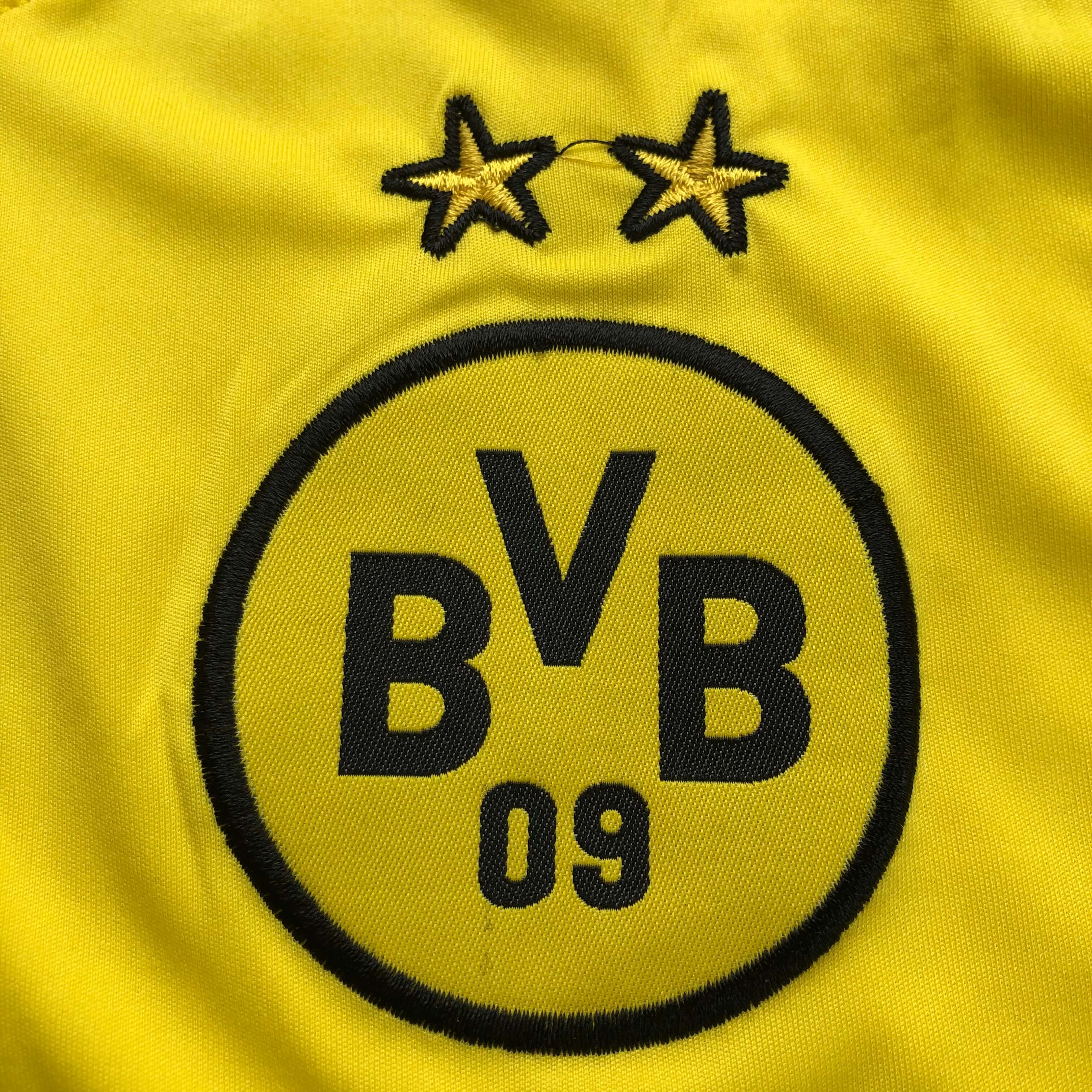 Bộ Quần Áo Bóng Đá DORTMUND Màu Vàng Mẫu Mới Thun Lạnh 4 Chiều, Logo Thêu Nổi Cao Cấp Đẹp Giá Rẻ 21/22