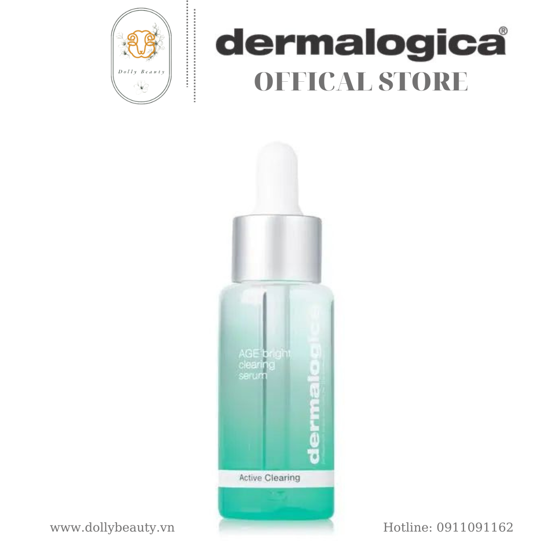 Serum xoá thâm, giảm mụn dành cho da mụn AGE BRIGHT CLEARING SERUM của Dermalogica