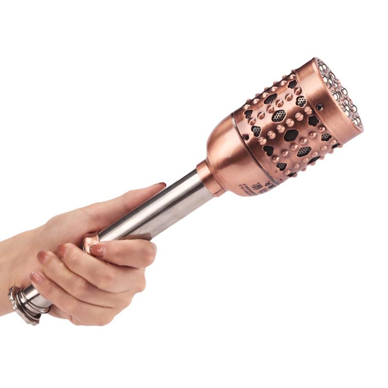 Con lăn Moxa, Thanh Moxa bằng đồng cầm tay với tính dẫn nhiệt cao và lưới lọc mật độ cao, để mát-xa bằng đốt nóng