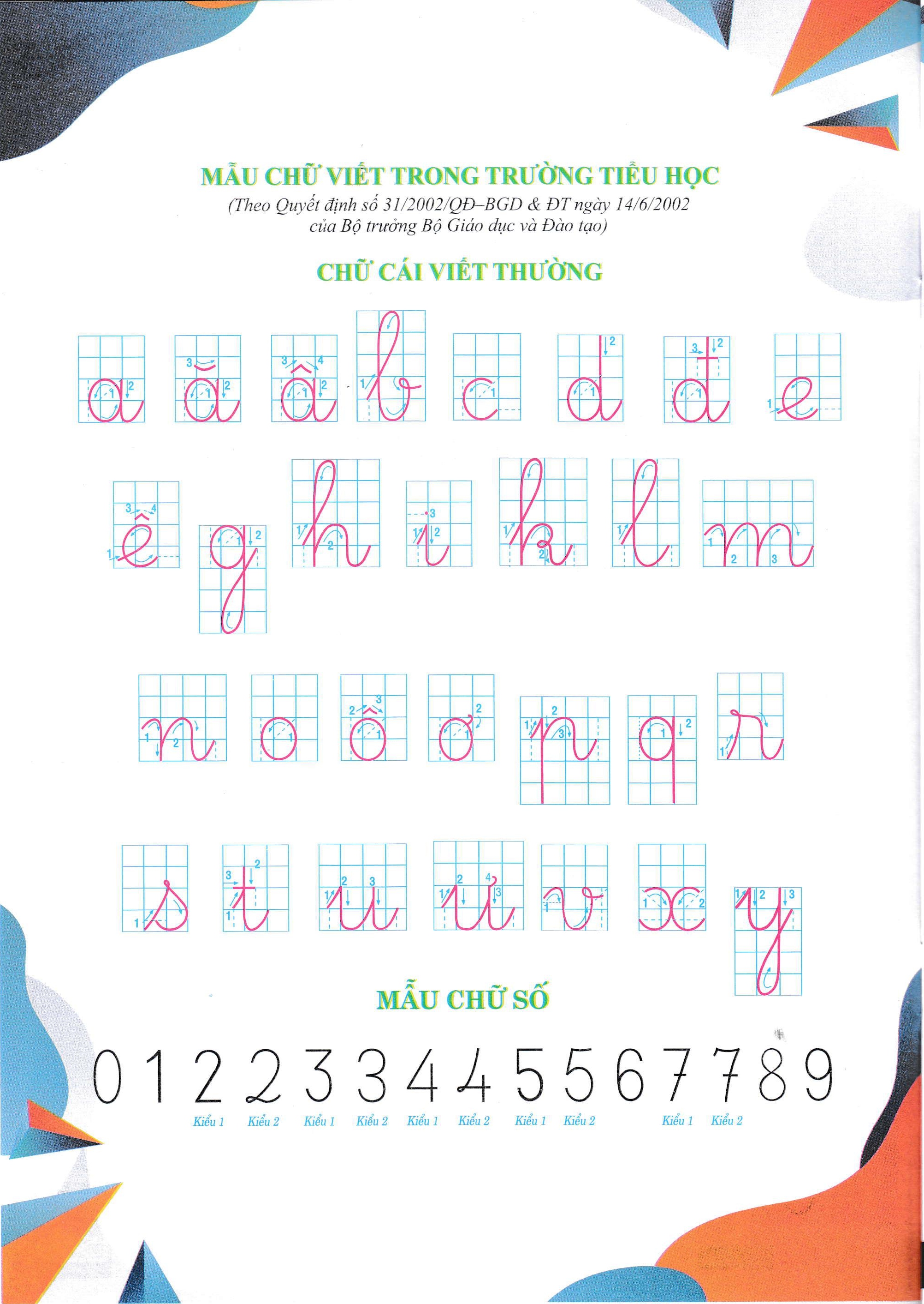 Luyện Tay Cầm Bút - Tập Tô Chữ _ABB