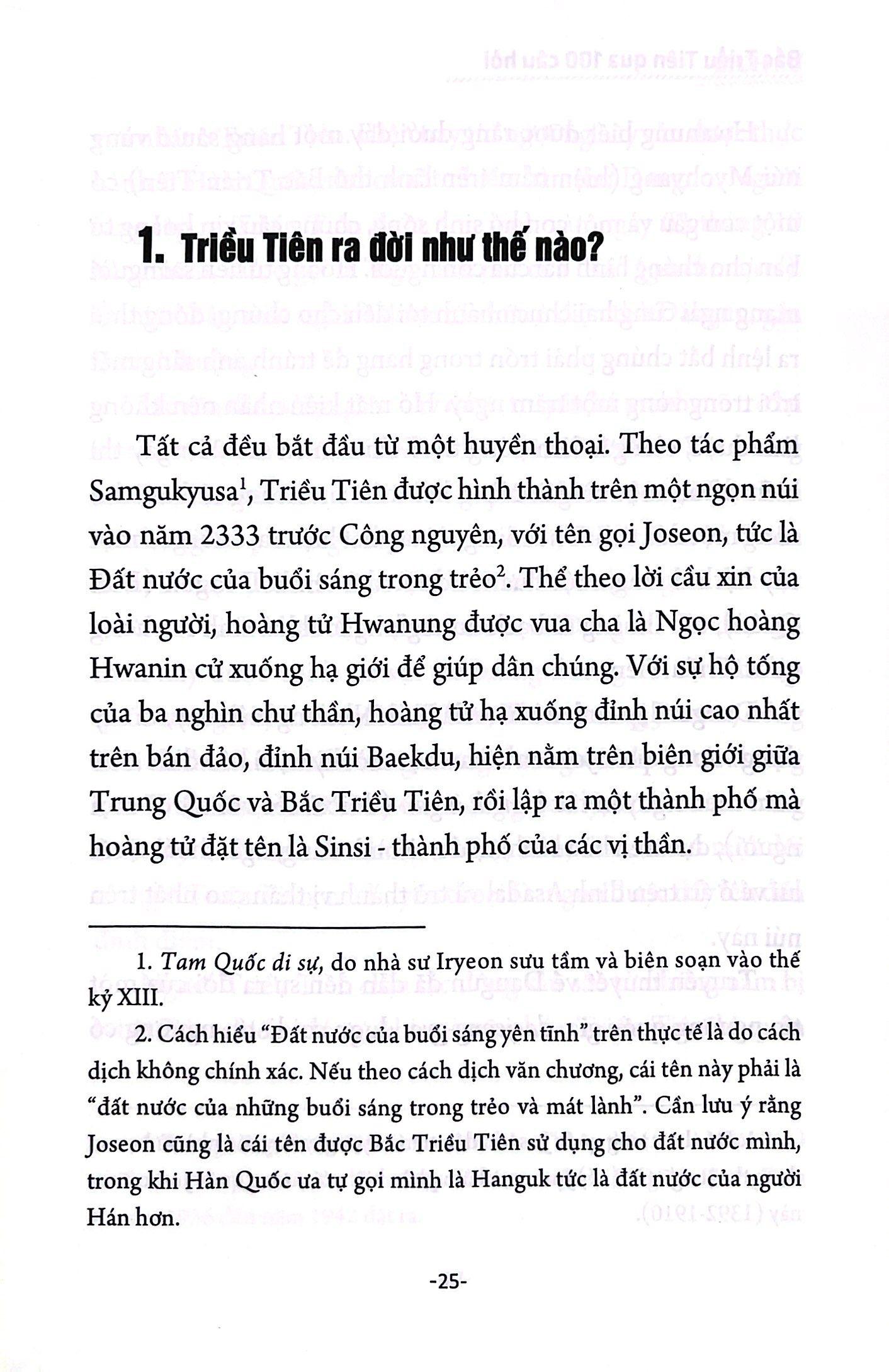 Bắc Triều Tiên Qua 100 Câu Hỏi