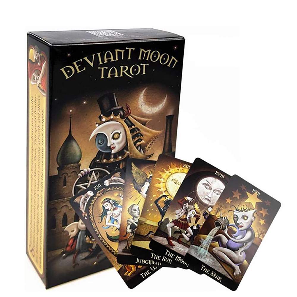 Bộ Bài Tarot Deviant Moon Tarot Kèm Link Hướng Dẫn Tiếng Việt Và Đá Thanh Tẩy