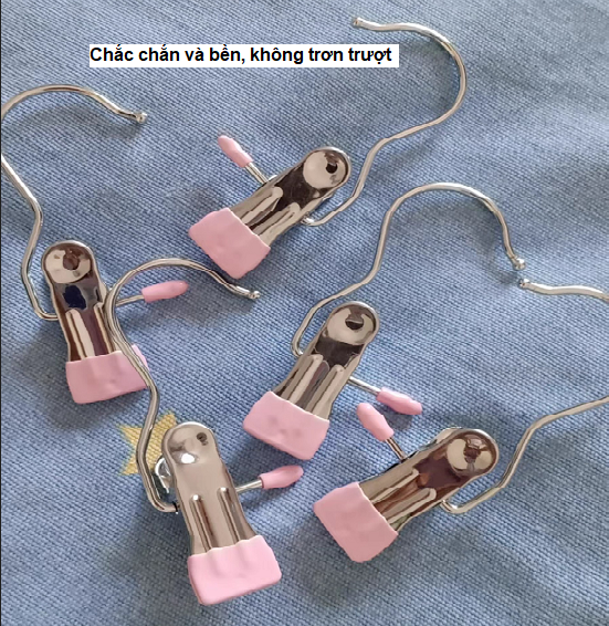 Móc Kẹp Đơn Nhỏ Gọn Tiện Lợi Treo Quần Áo, Mũ, Nón ,Tất, Vớ Chất Liệu Thép Không Gỉ Tiện Dụng GD764-MocKep