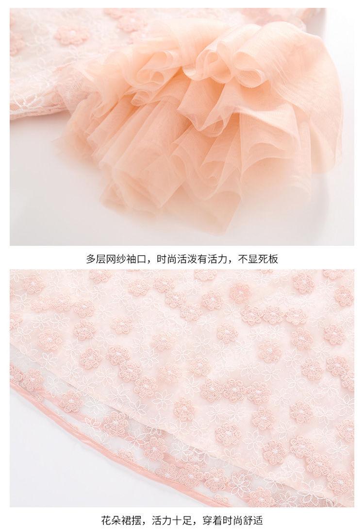 SHUANGYAN Đầm sườn xám cho bé gái Trang phục mùa hè 2023 Phong cách phương Tây Thời trang Hanbok váy công chúa cho bé gái váy mùa hè