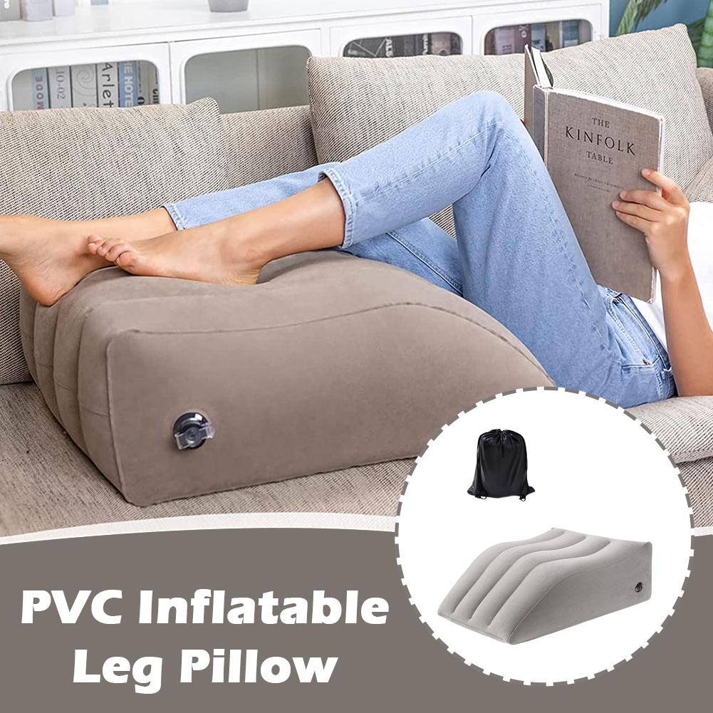 Gối hơi kê chân Tư Thế Nằm, Ngồi Inflatable Leg Raiser Pillow