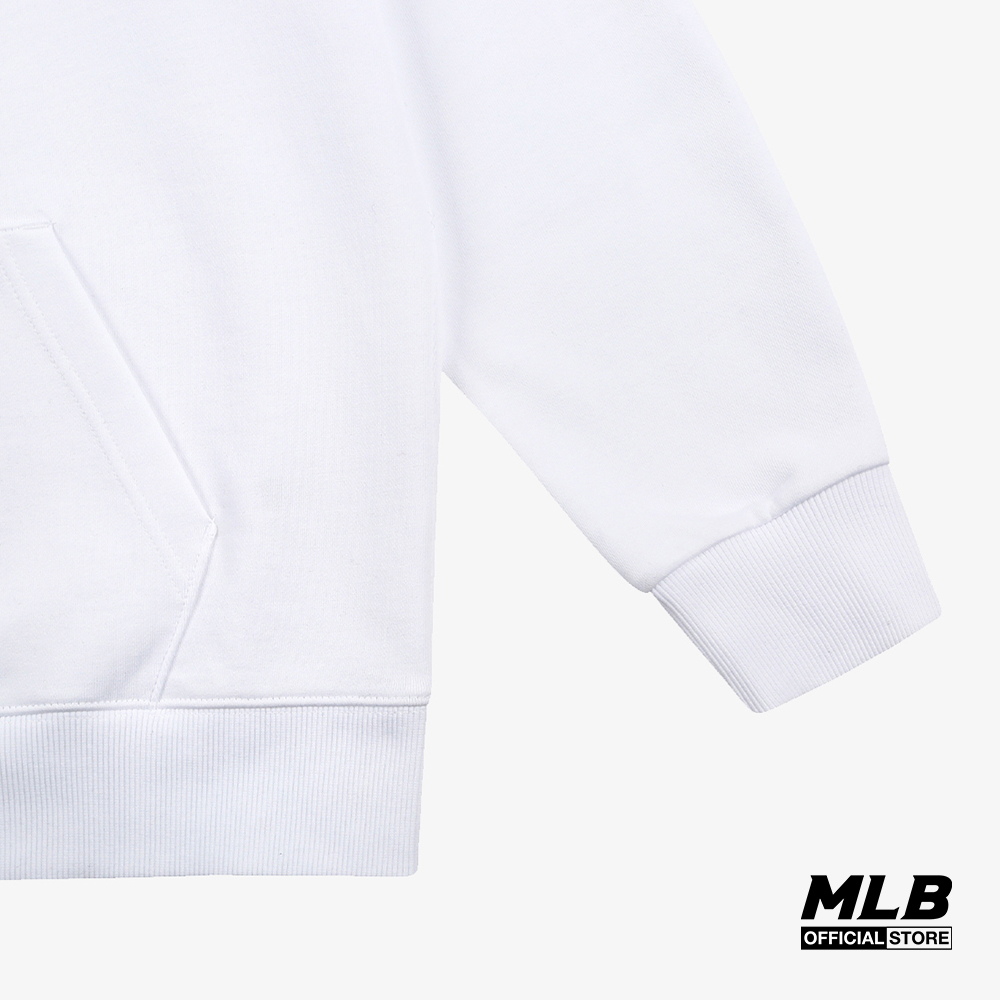 MLB - Áo hoodie tay dài phối mũ thời trang Monogram