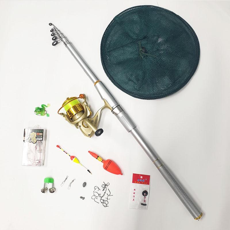 Bộ cần câu máy Percast màu trắng, máy câu cá 4000 tặng kèm bộ phụ kiện đầy đủ đi câu