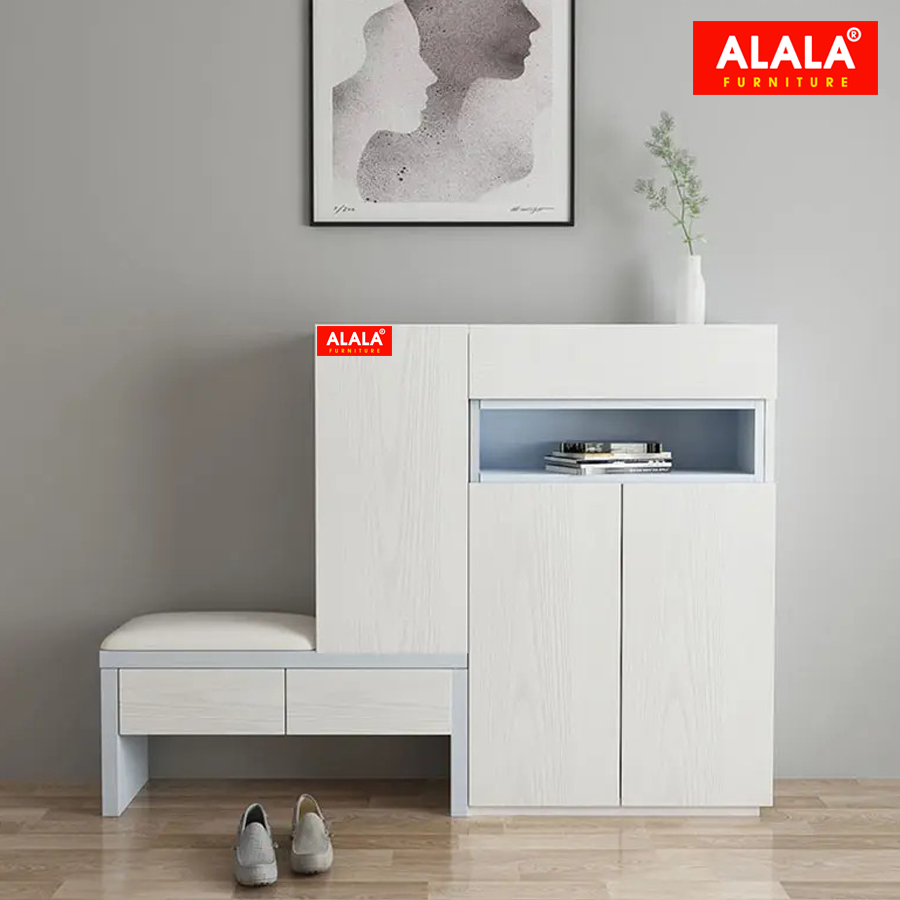 Tủ giày ALALA624 Gỗ HMR chống nước
