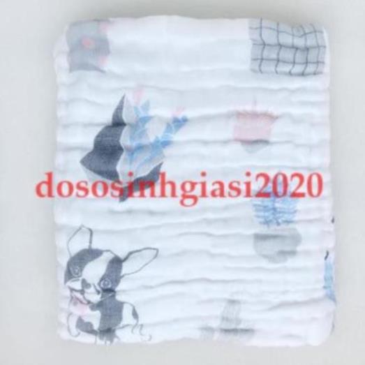 Chăn cho bé-Chăn sợi tre 6 Lớp/ Mền sơ sinh