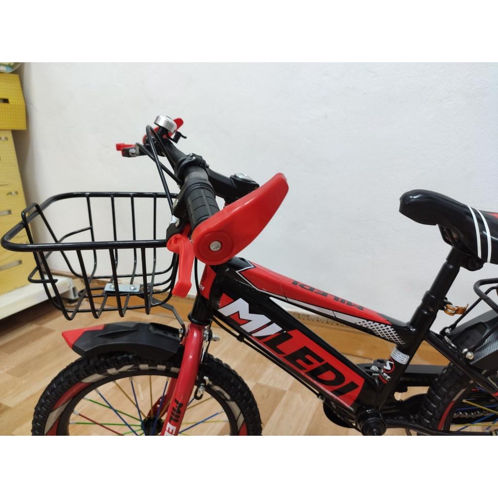 Xe đạp thể thao 4 bánh cho bé khung to lốp đặc cho bé 12/14/16 từ 2-8t