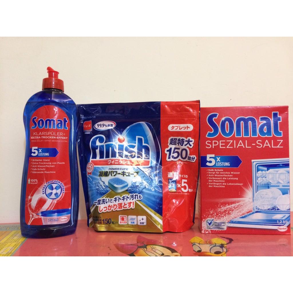 Muối Somat 1,2kg - Đức sản phẩm cao cấp số 1 dùng cho máy rửa chén bát