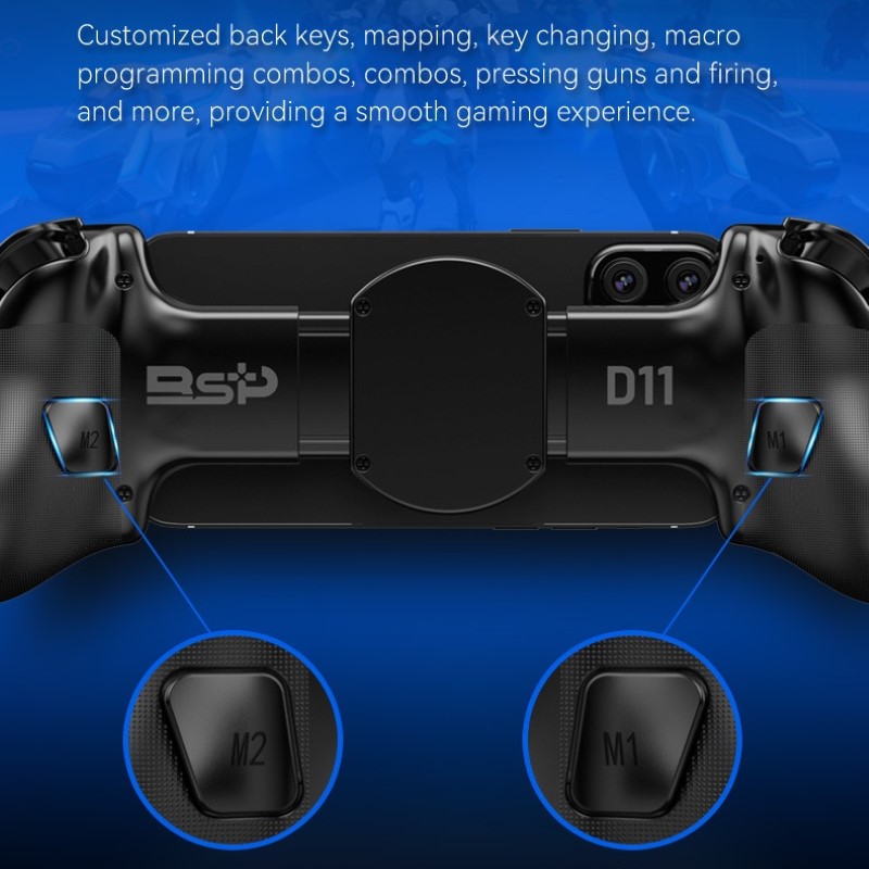 Gamepad Tay Game Không dây Bluetooth D11 đa nền tảng cho máy tính - điện thoại - máy game Console hàng nhập khẩu