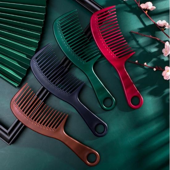 Lược răng thưa chải tóc xoăn, tóc rối Duashop