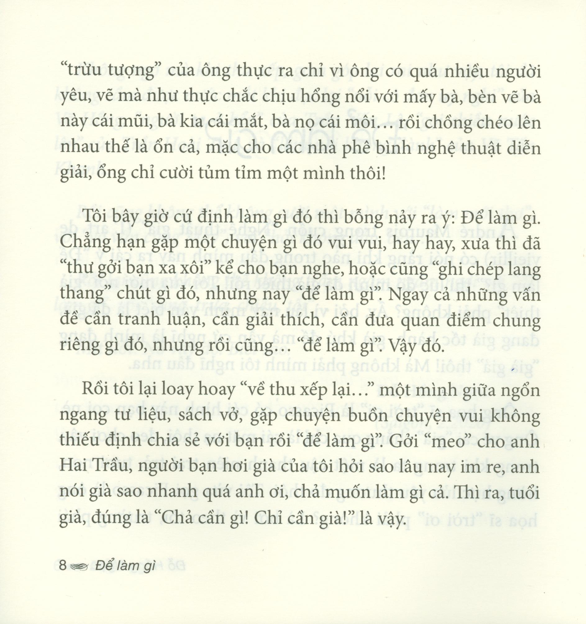 Sách Để Làm Gì - Tạp Bút