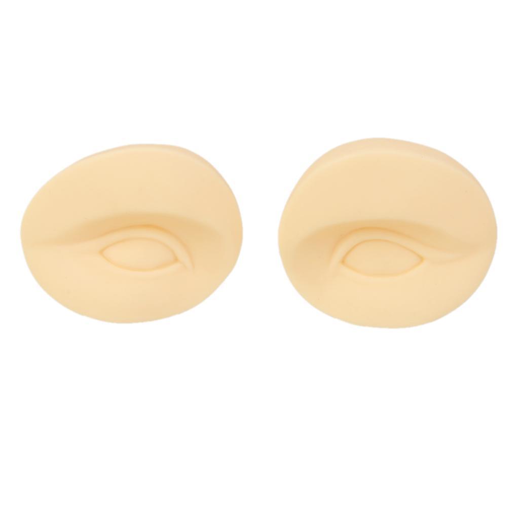 Set 3D Permanent Make up Lip Eyebrow Practice Training Skin Cosmetic Tool