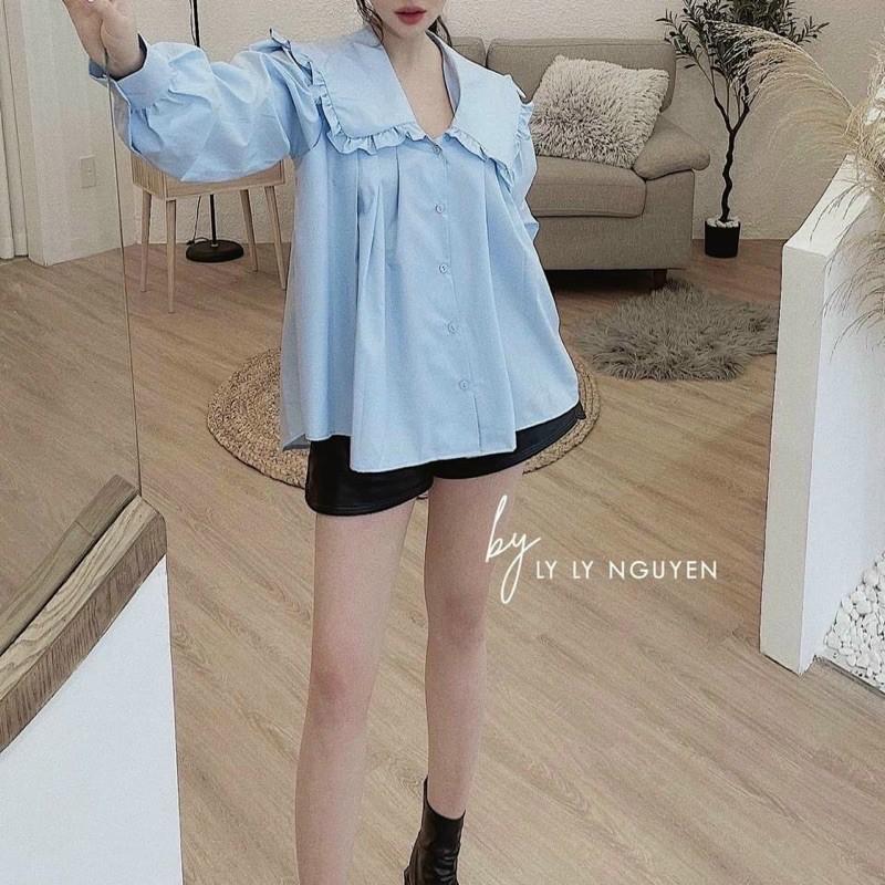 Sơ Mi Cổ Bèo Xinh Xắn