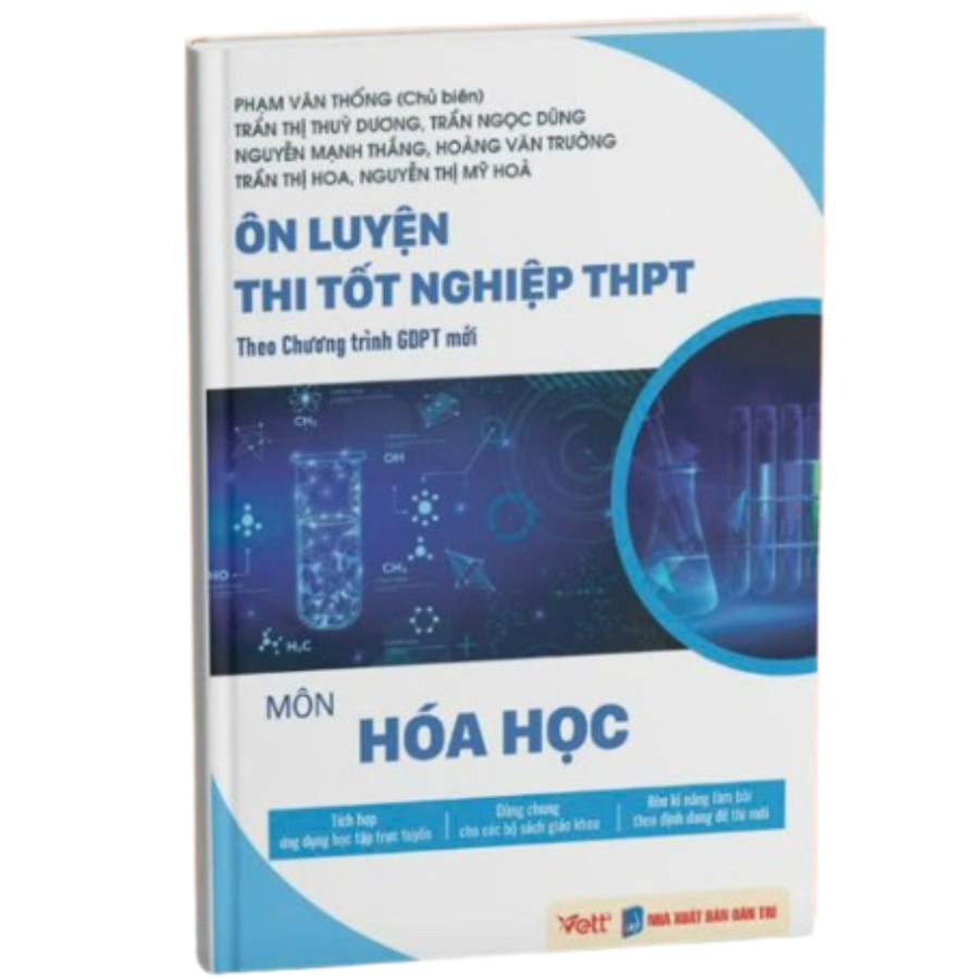 Sách - Ôn Luyện Thi Tốt Nghiệp THPT Môn Hóa Học (Theo Chương Trình GDPT Mới) - VETT