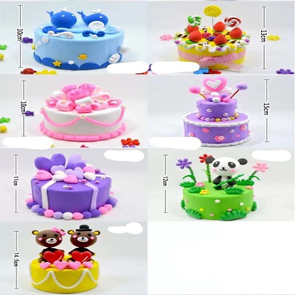 Set đất nặn tự khô an toàn 36 màu cao cấp Softclay nặn hình, làm Butter slime kèm bộ cây tạo hình