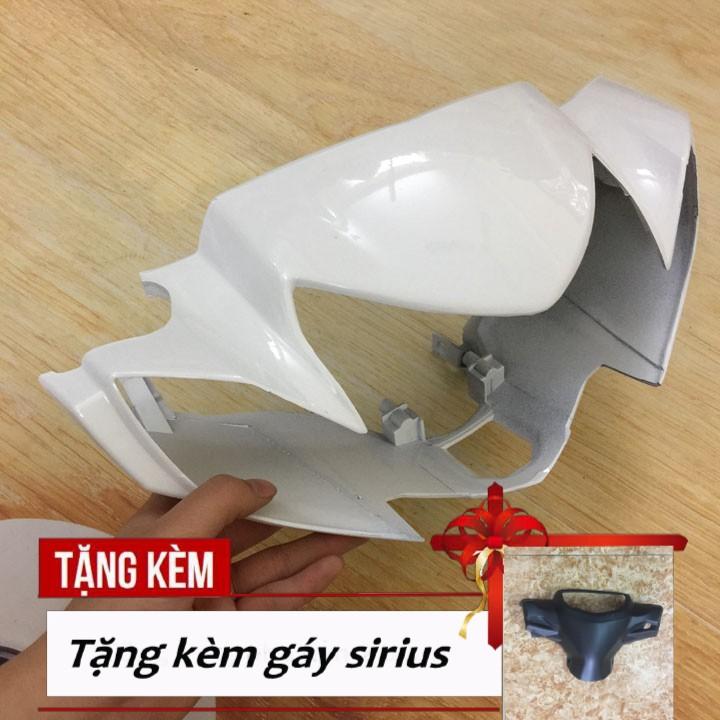 Ốp đầu xe Sirius phanh đĩa tặng kèm gáy đời 2005 -2018