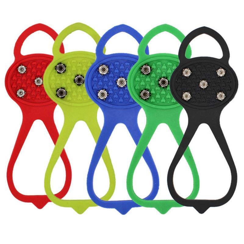 Ice Claw Anti-Slip shoe cover Ice Gripper Outdoor Shoe Chain Cleats Shoe Grip Crampons Chain Spike Snow Climbing accessories
