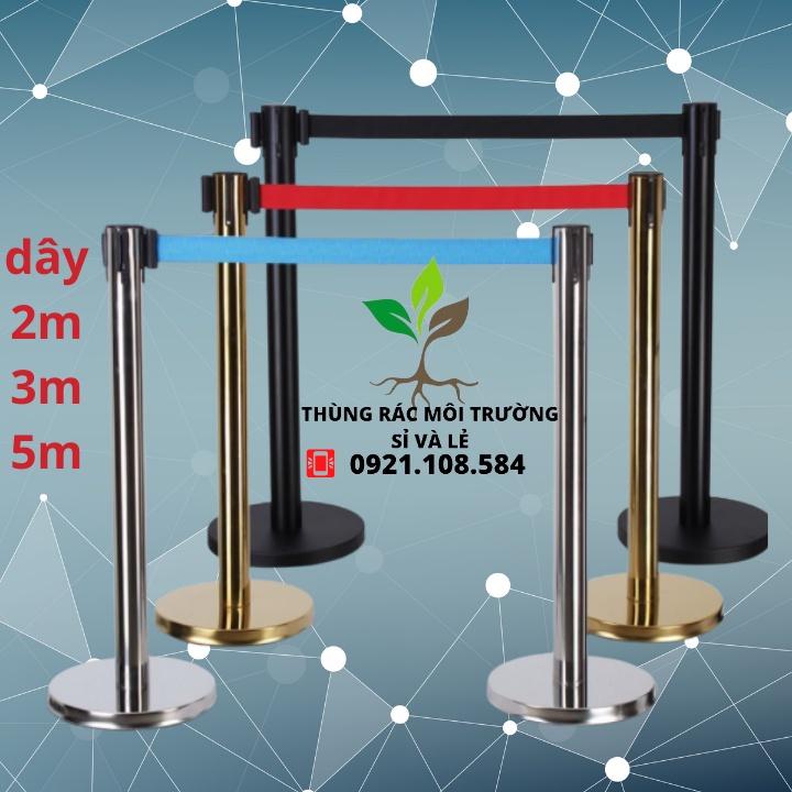 Cột chắn inox dây căng, Cột chắn inox xếp hàng, Cột chắn Inox phân luồng lối đi, Cột chắn sân bay