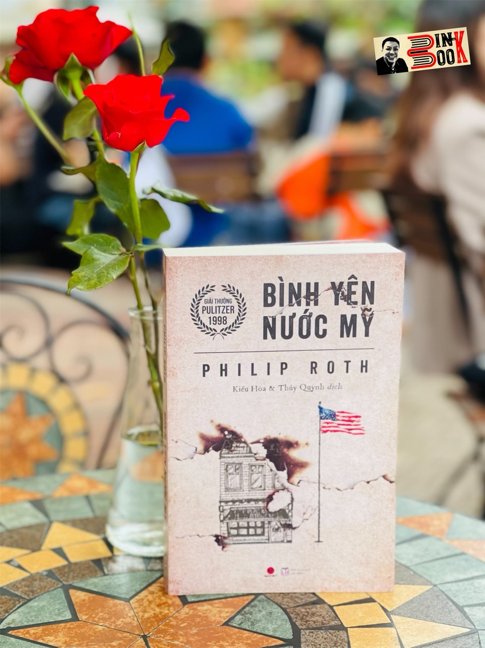 (Giải thưởng Pulitzer 1998) BÌNH YÊN NƯỚC M Ỹ – Philip Roth – Kiều Hòa và Thúy Quỳnh dịch – Bách Việt – NXB Lao Động (Bìa mềm)