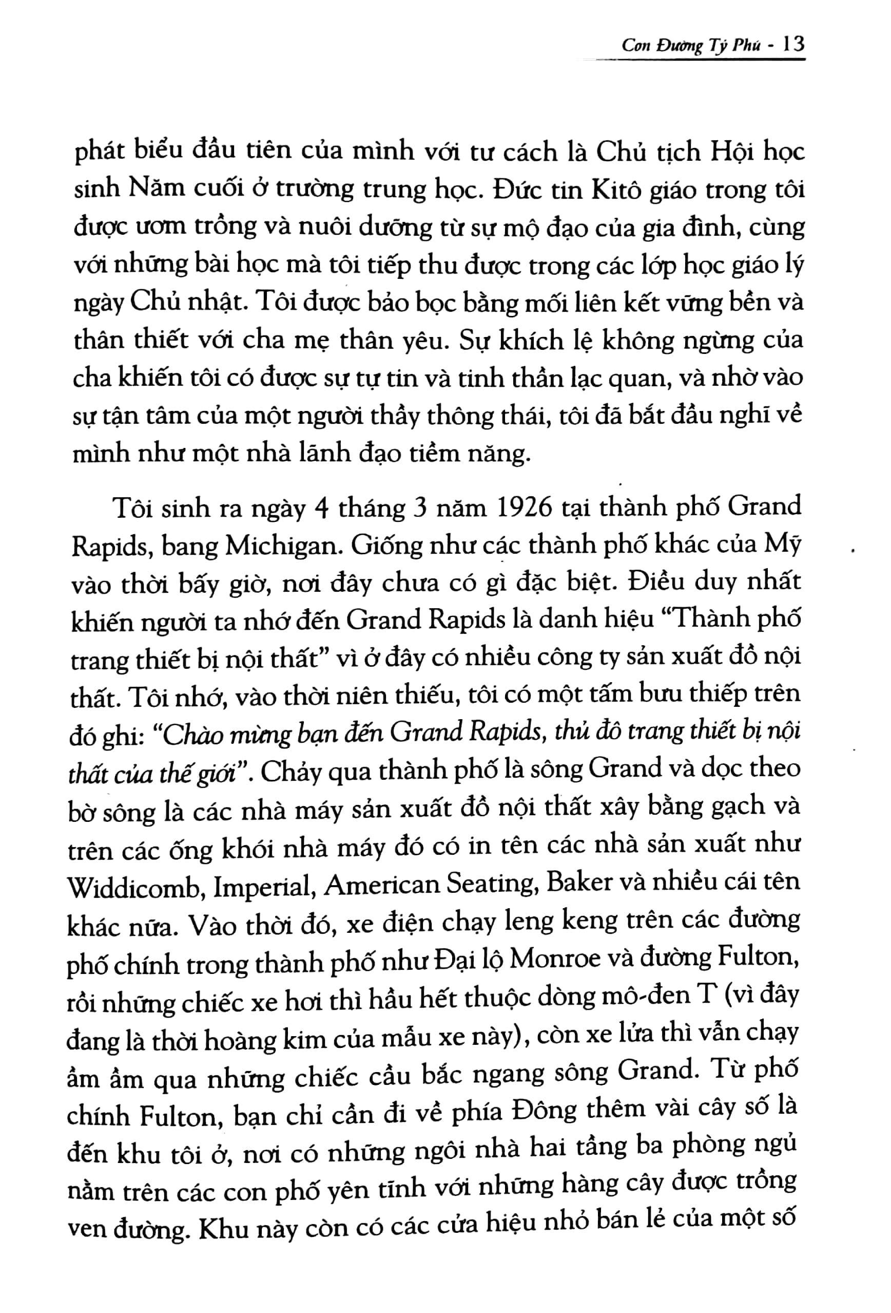 Hồi Ký Rich DeVos - Con Đường Tỷ Phú