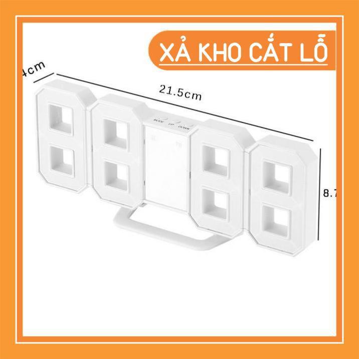 ĐỒNG HỒ LED 3D ĐỂ BÀN-GD233