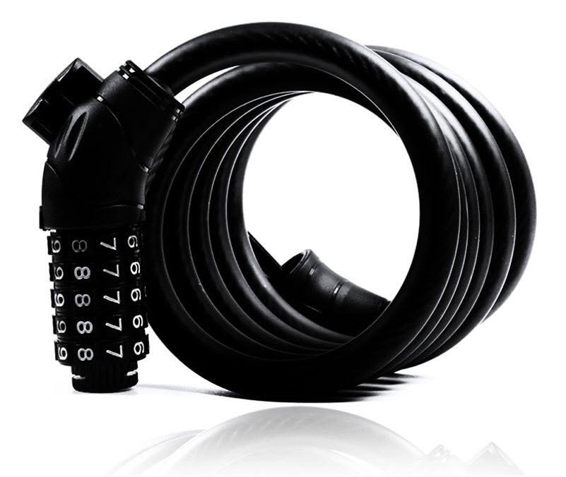 Khóa dây xe đạp 5 số dài 1,2m