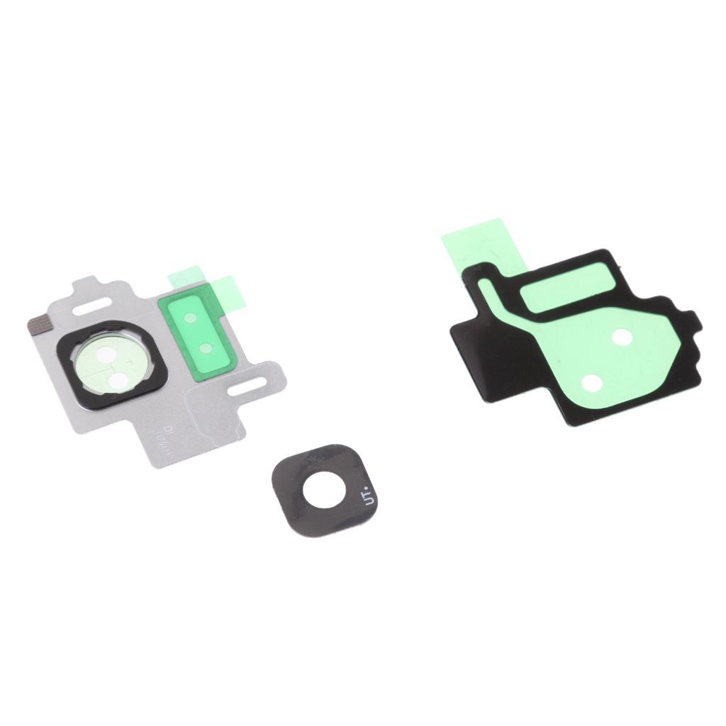 Cell Phone Camera Lens / Flash + Frame Protector Cover Repair Part For Samsung Galaxy S8 / S8 Plus