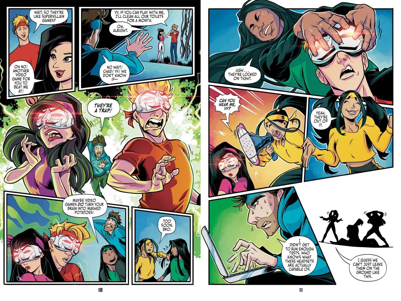 Sách ngoại văn: Spy Ninjas Official Graphic Novel: Virtual Reality Madness!